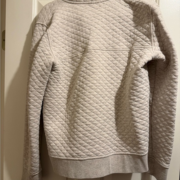 Patagonia Re-Tool Quilted Snap-T Pullover Sweater - Light Cream - Picture 2 of 4